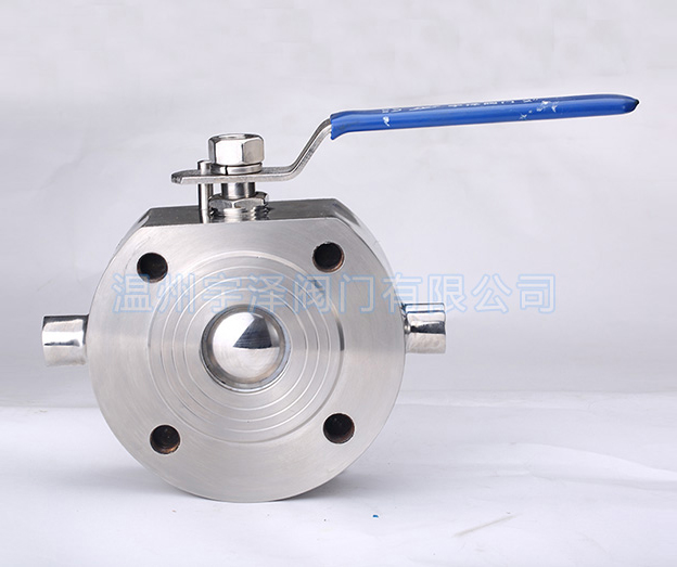 Q71F加長桿法蘭對夾式球閥